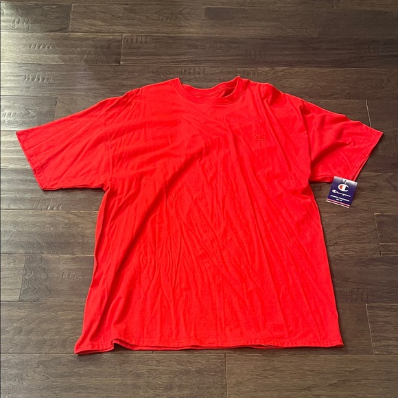 Champion T Shirt Short Sleeve red new Mens Size XXL - Picture 1 of 10